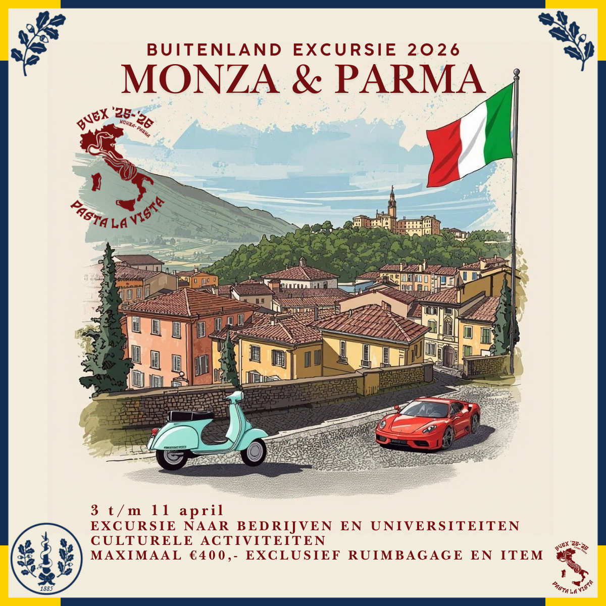 BUEX inschrijvingen!