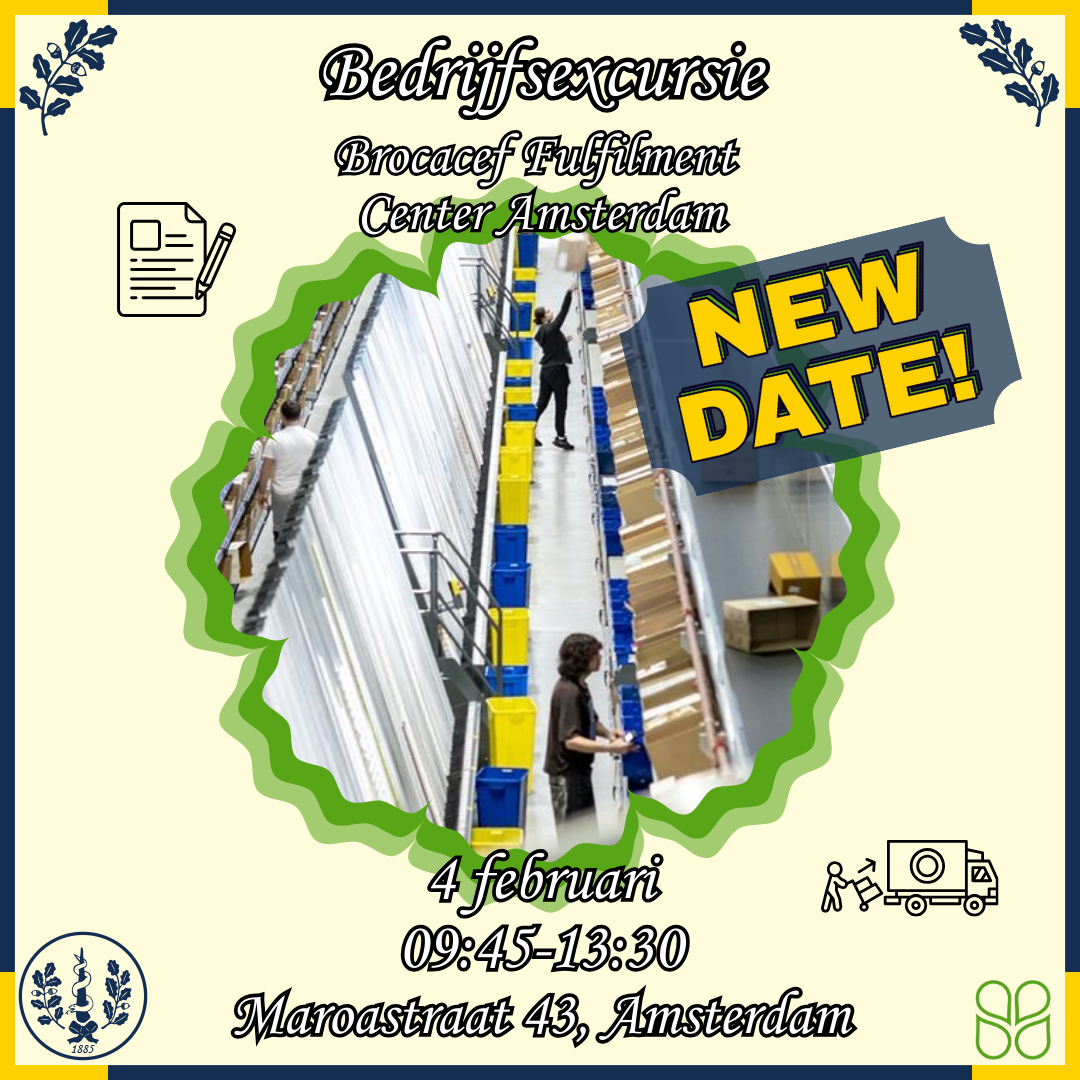 Bedrijfsexcursie: brocacef fullfilment center