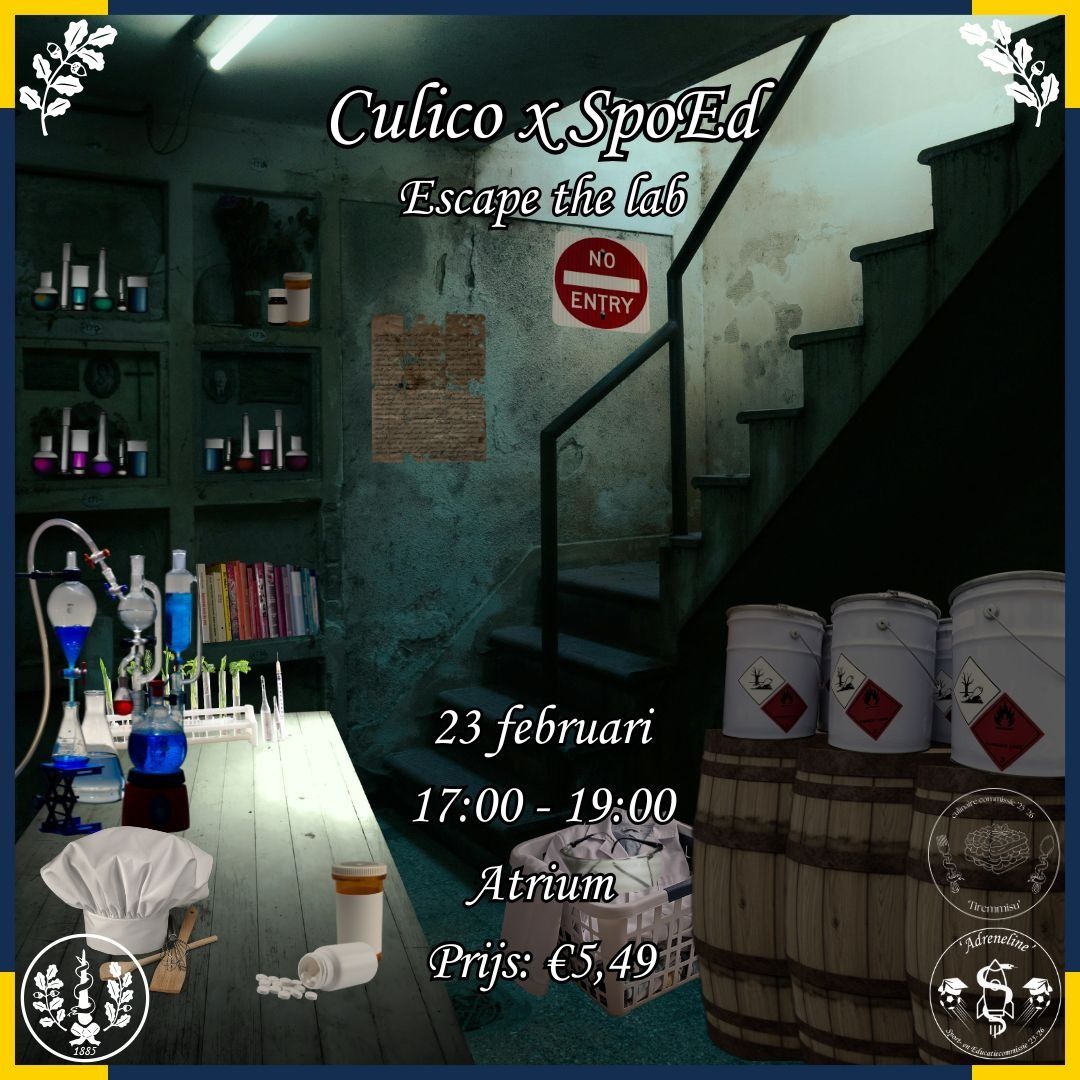 CuliCo x SpoEd: ‘Escape the lab’